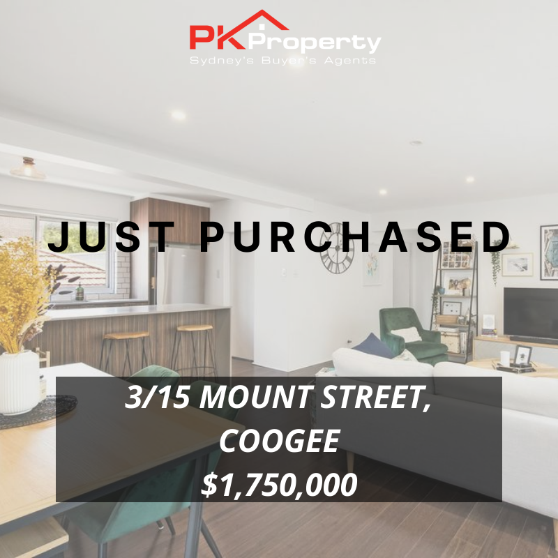 Image for post PK Property Just Purchased 3/15 Mount Street, Coogee