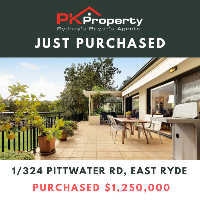 Image for post PK Property Just Purchased 1/324 Pittwater Road, East Ryde! 