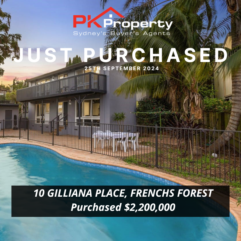 Image for post PK Property Just Purchased 10 Gilliana Place, Frenchs Forest! 