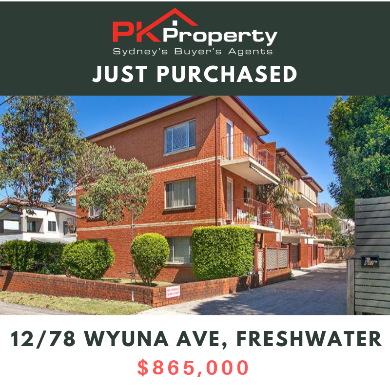 Image for post PK Property Just Purchased 12/78 Wyuna Avenue, Freshwater!