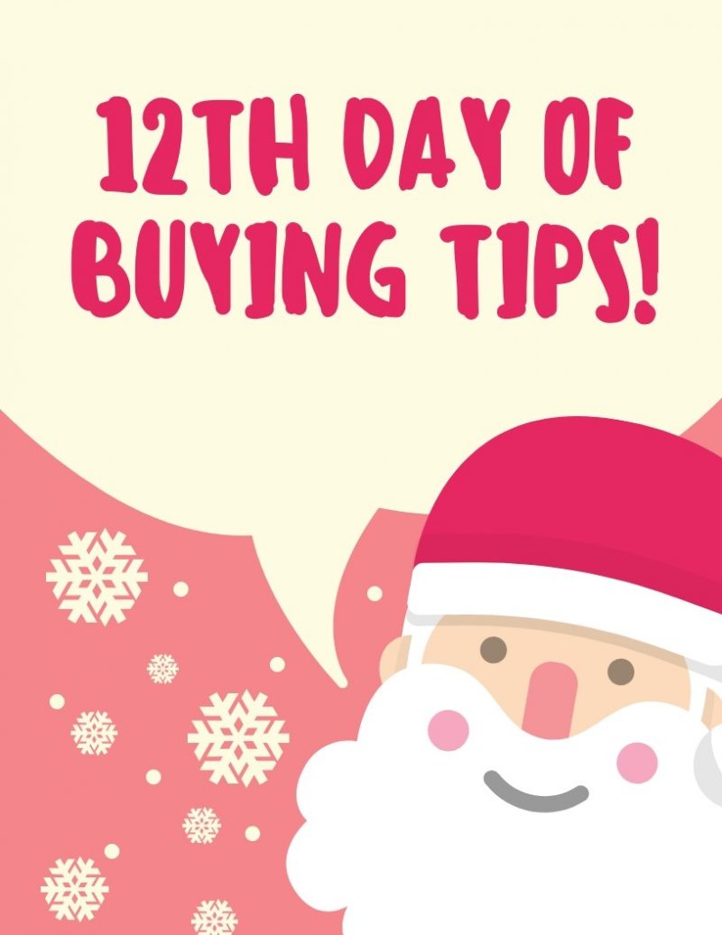 Image for post 12th day of buying tips!