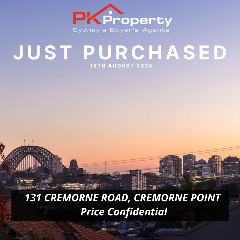 Image for post PK Property Have Just Purchased 131 Cremorne Road, Cremorne Point!