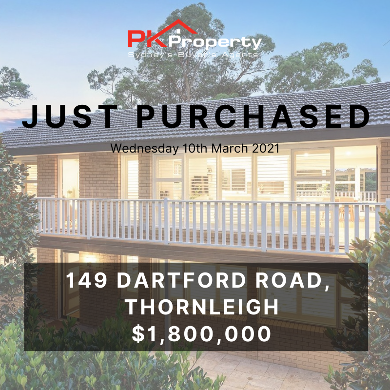 Image for post PK Property Just Purchased 149 Dartford Road, Thornleigh!