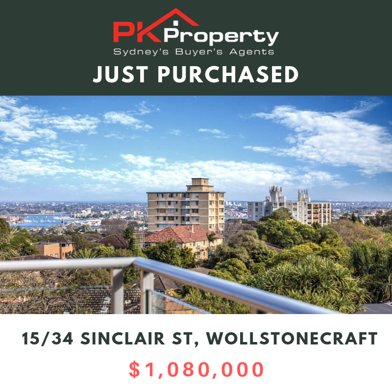 Image for post PK Property Just Purchased 15/34 Sinclair Street, Wollstonecraft!