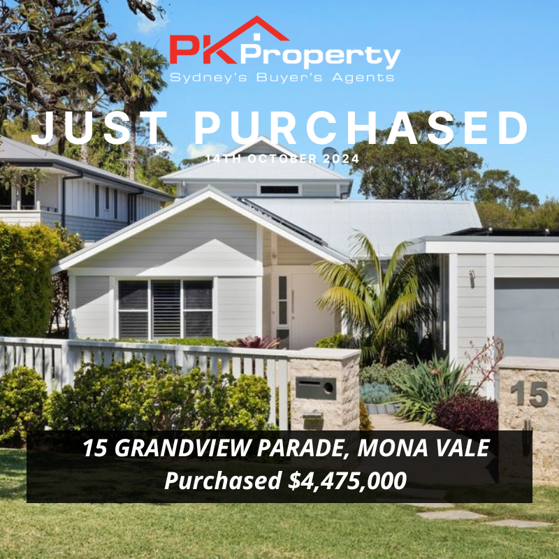 Image for post PK Property Just Purchased 15 Grandview Parade, Mona Vale!