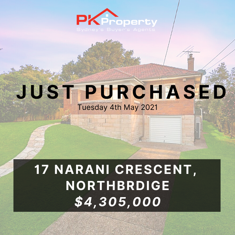 Image for post PK Property Just Purchased 17 Narani Crescent, Northbridge