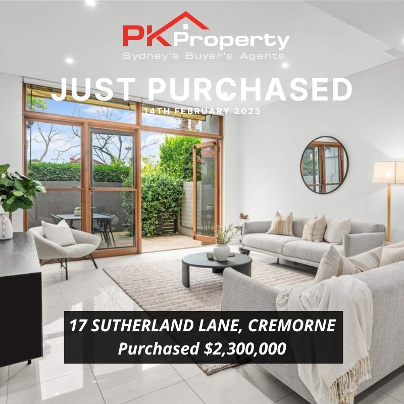 Image for post PK Property Have Just Purchased 17 Sutherland Lane, Cremorne!