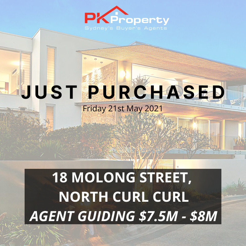 Image for post PK Property Just Purchased 18 Molong Street, North Curl Curl 