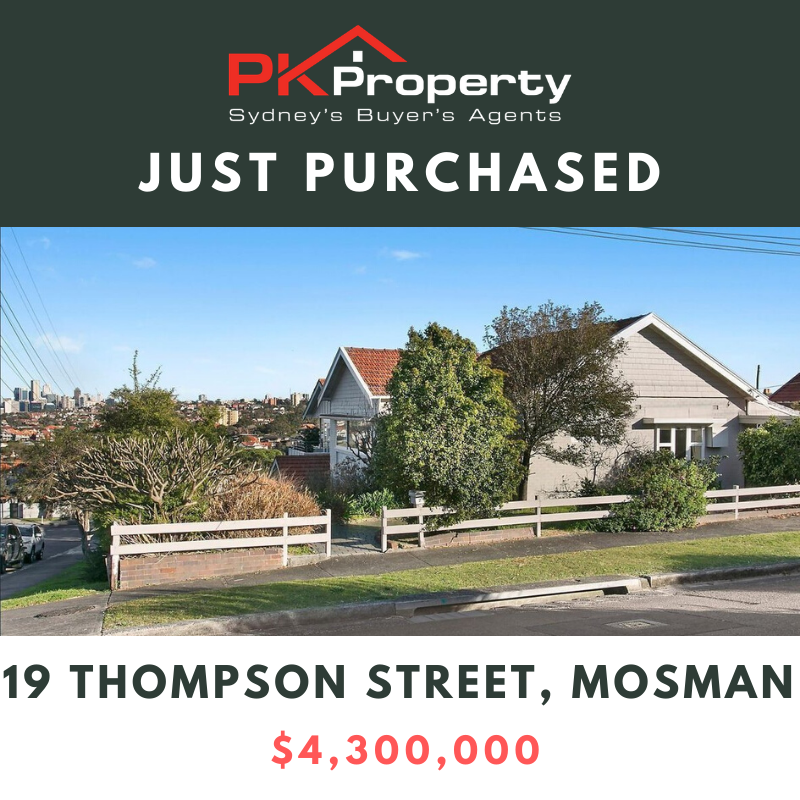 Image for post PK Property Just Purchased 19 Thompson Street, Mosman! 