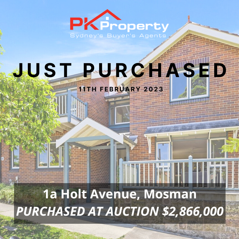 Image for post PK Property Just Purchased 1A Holt Avenue, Mosman!