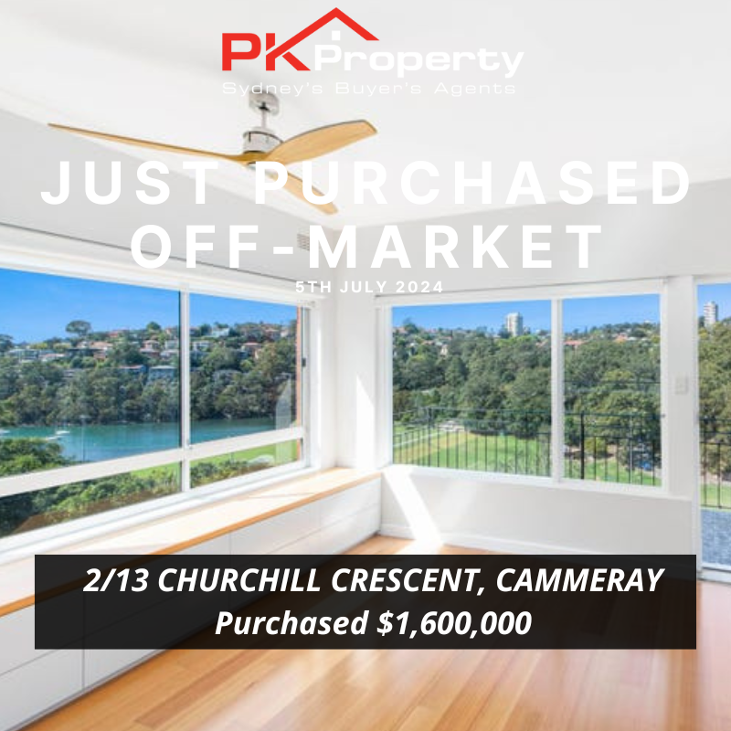 Image for post PK Property Have Just Purchased 2/13 Churchill Crescent, Cammeray! 