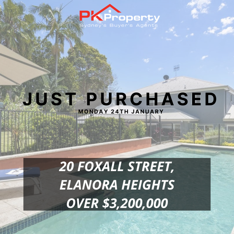 Image for post PK Property Just Purchased 20 Foxall Street, Elanora Heights! 