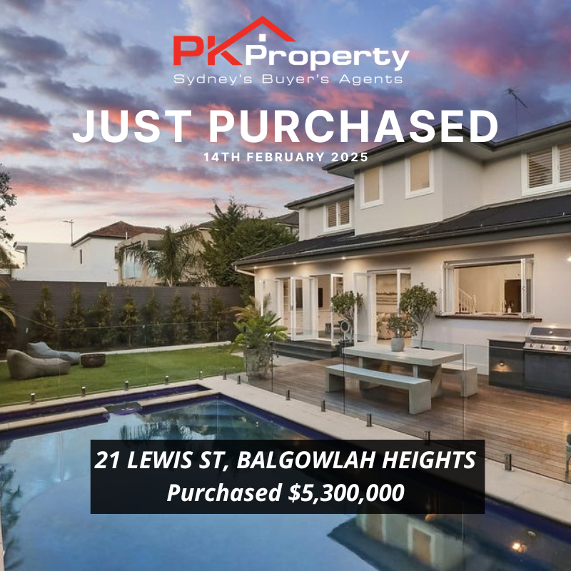 Image for post PK Property Have Just Purchased 21 Lewis Street, Balgowlah Heights