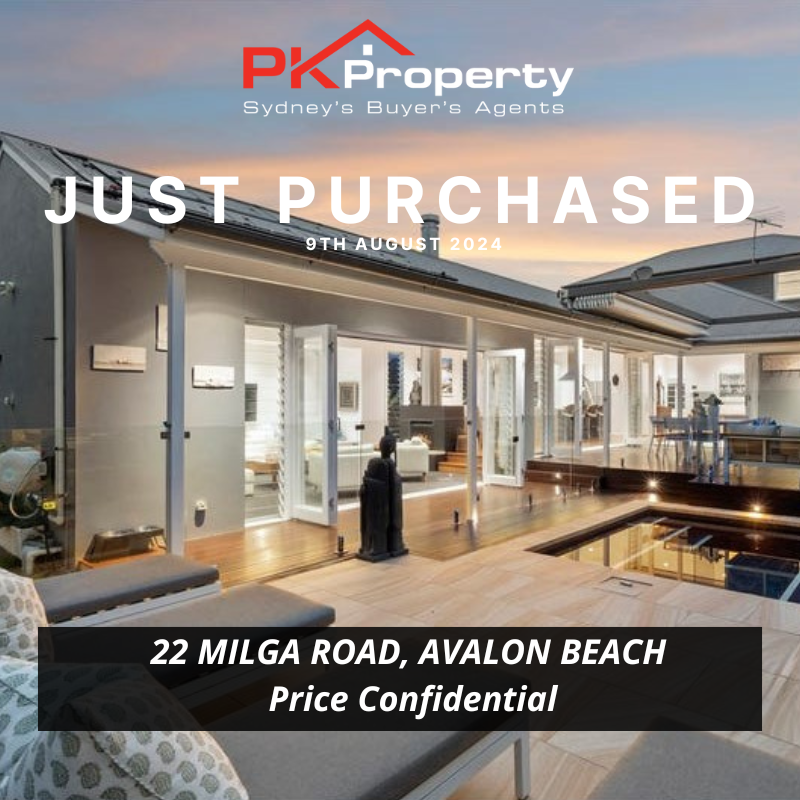 Image for post PK Property Just Purchased 22 Milga Road, Avalon! 