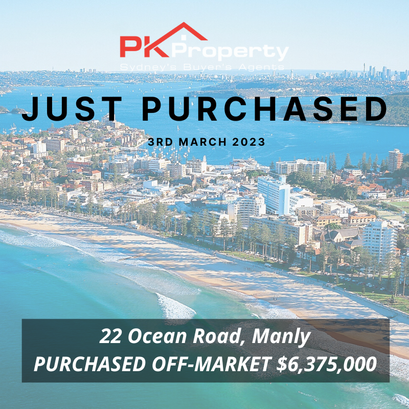 Image for post PK Property Just Purchased 22 Ocean Road, Manly!