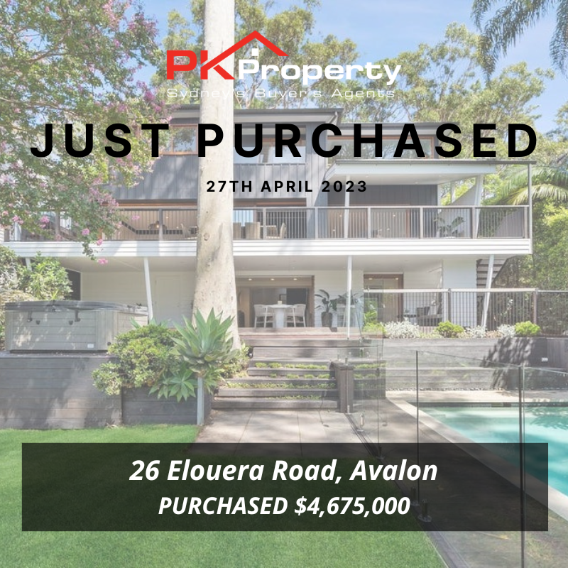 Image for post PK Property Just Purchased 26 Elouera Road, Avalon!