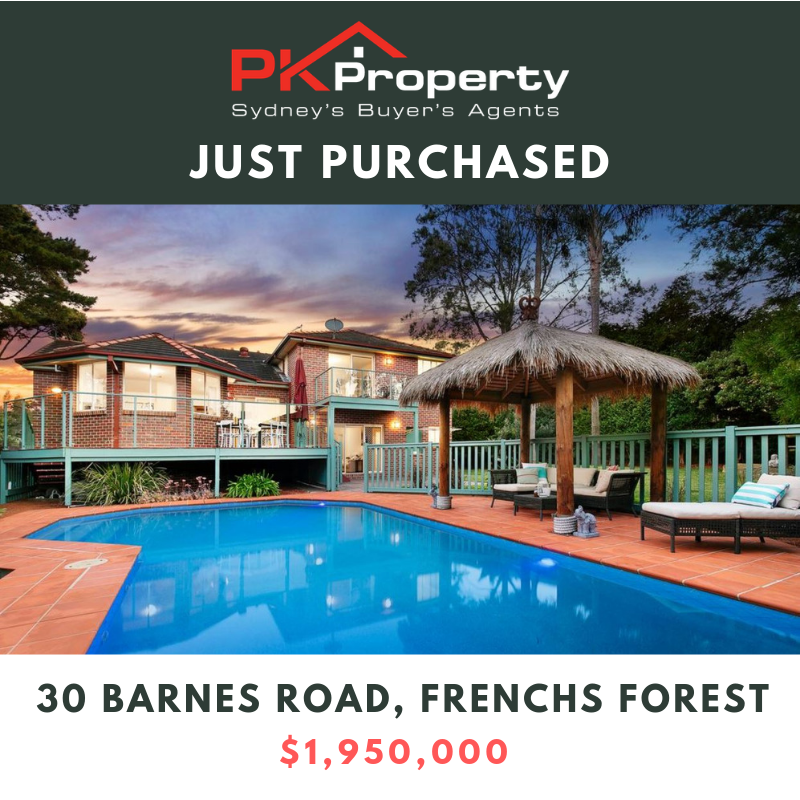 Image for post PK Property Just Purchased 30 Barnes Road, Frenchs Forest!