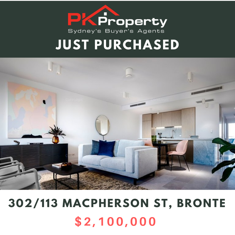 Image for post PK Property Just Purchased 302/113 Macpherson Street, Bronte