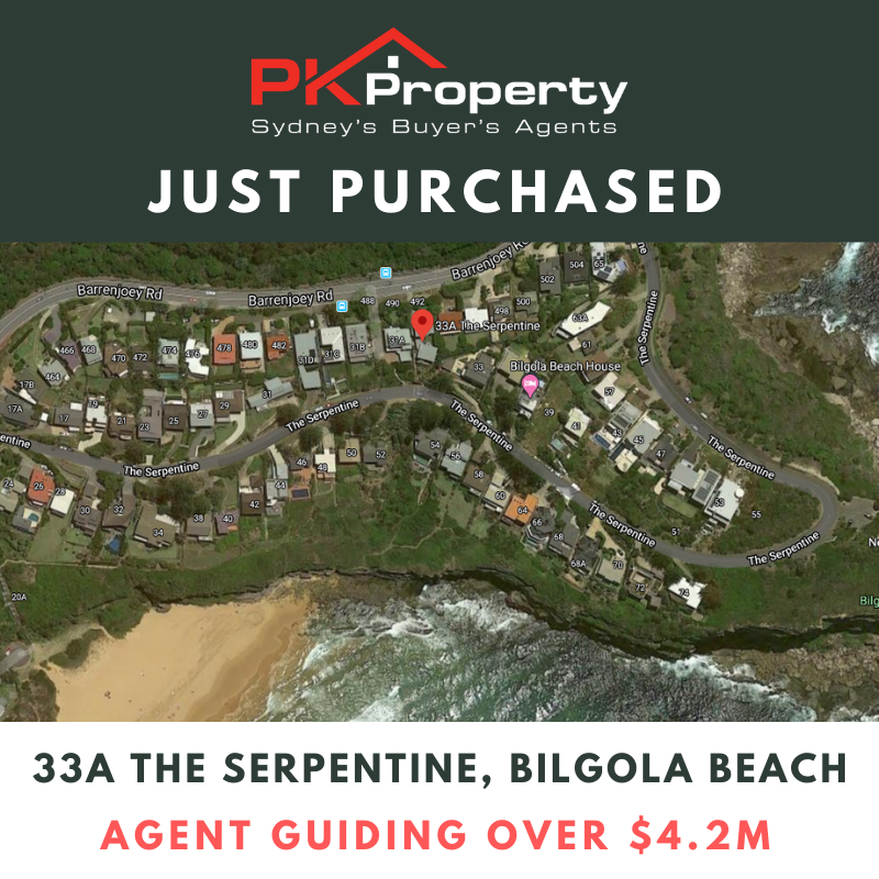 Image for post PK Property Just Purchased 33A The Serpentine, Bilgola Beach! 