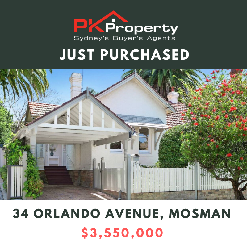 Image for post PK Property Just Purchased 34 Orlando Avenue, Mosman!