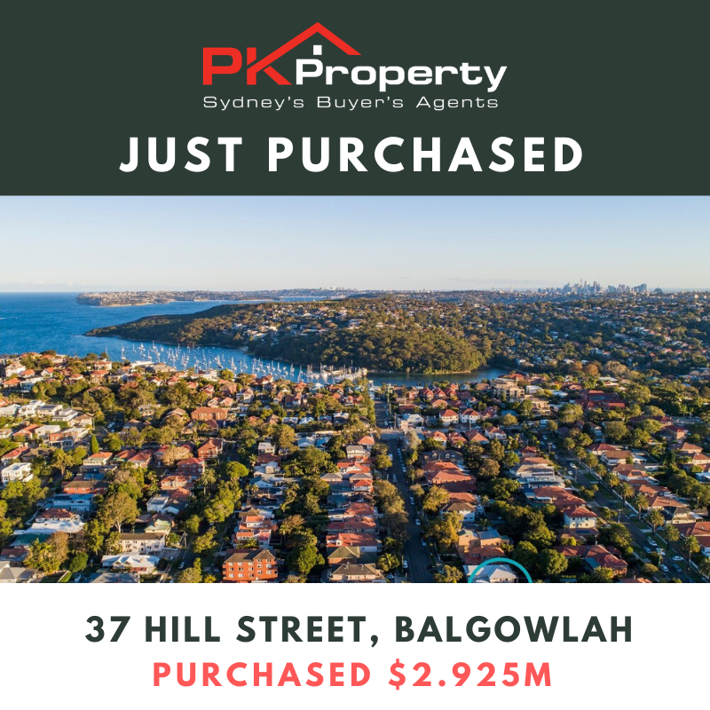 Image for post PK Property Just Purchased 37 Hill Street, Balgowlah! 