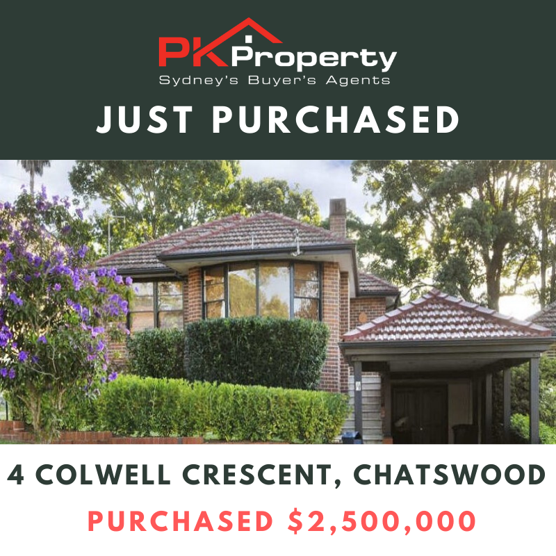 Image for post PK Property Just Purchased 4 Colwell Crescent, Chatswood! 