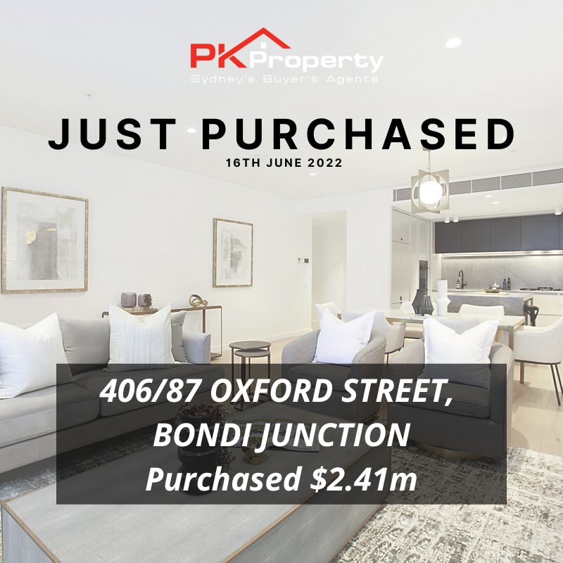 Image for post PK Property have just purchased 406/87 Oxford Street, Bondi Junction! 