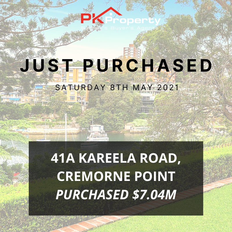 Image for post PK Property Just Purchased 47A Kareela Road, Cremorne Point