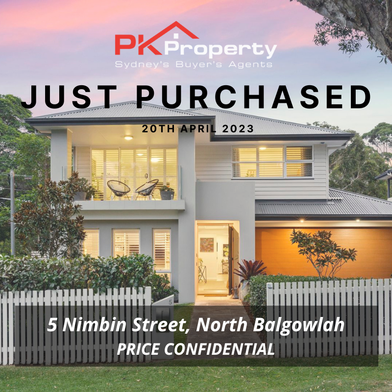 Image for post PK Property Just Purchased 5 Nimbin Street, North Balgowlah! 