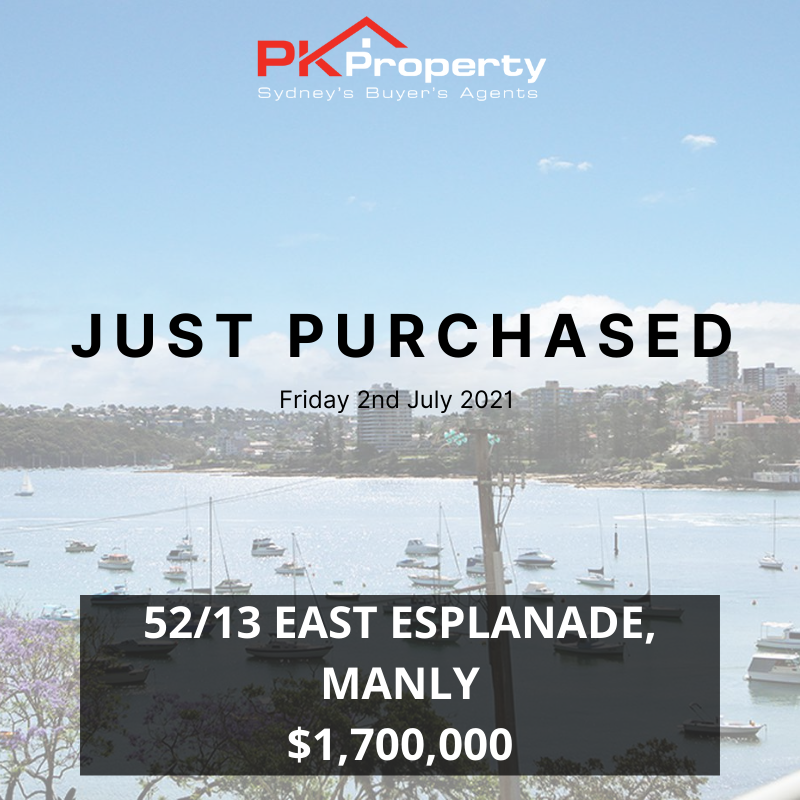 Image for post PK Property Have Just Purchased 52/13 East Esplanade, Manly! 