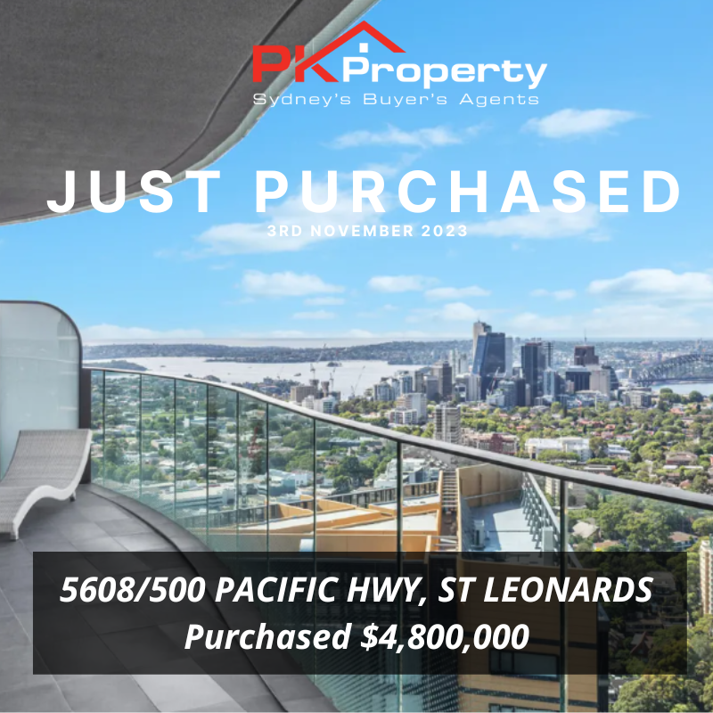 Image for post PK Property Just Purchased 5608/500 Pacific Highway St Leonards!