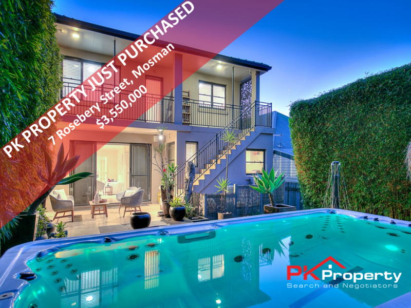 Image for post PK Property Just Purchased 7 Rosebery Street, Mosman!