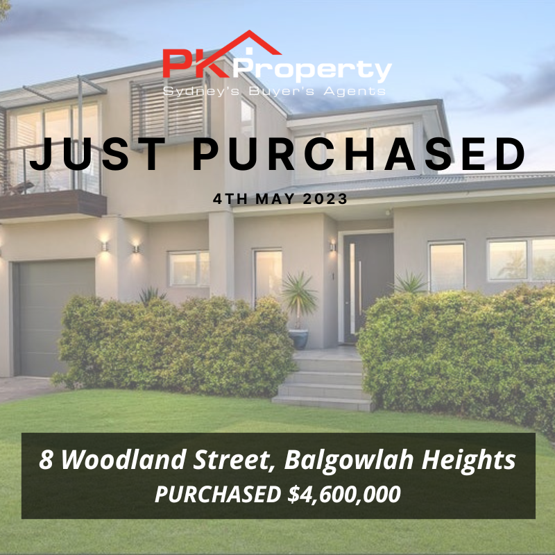 Image for post PK Property Have Just Purchased 8 Woodland Street, Balgowlah Heights! 