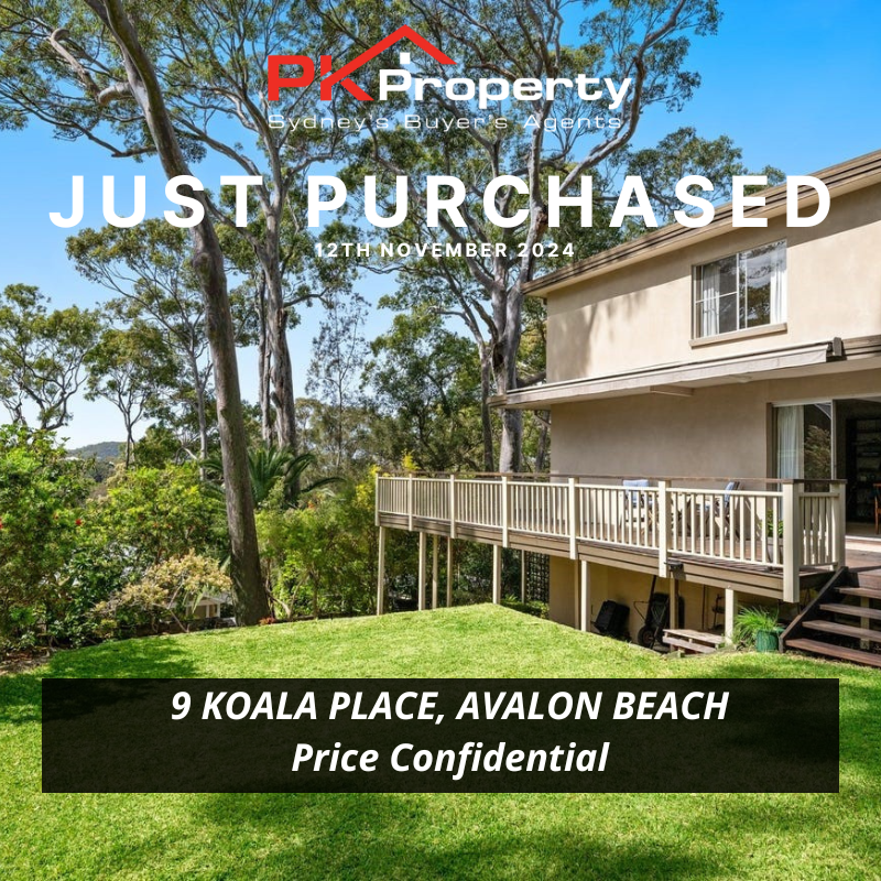 Image for post PK Property Just Purchased 9 Koala Place, Avalon Beach! 