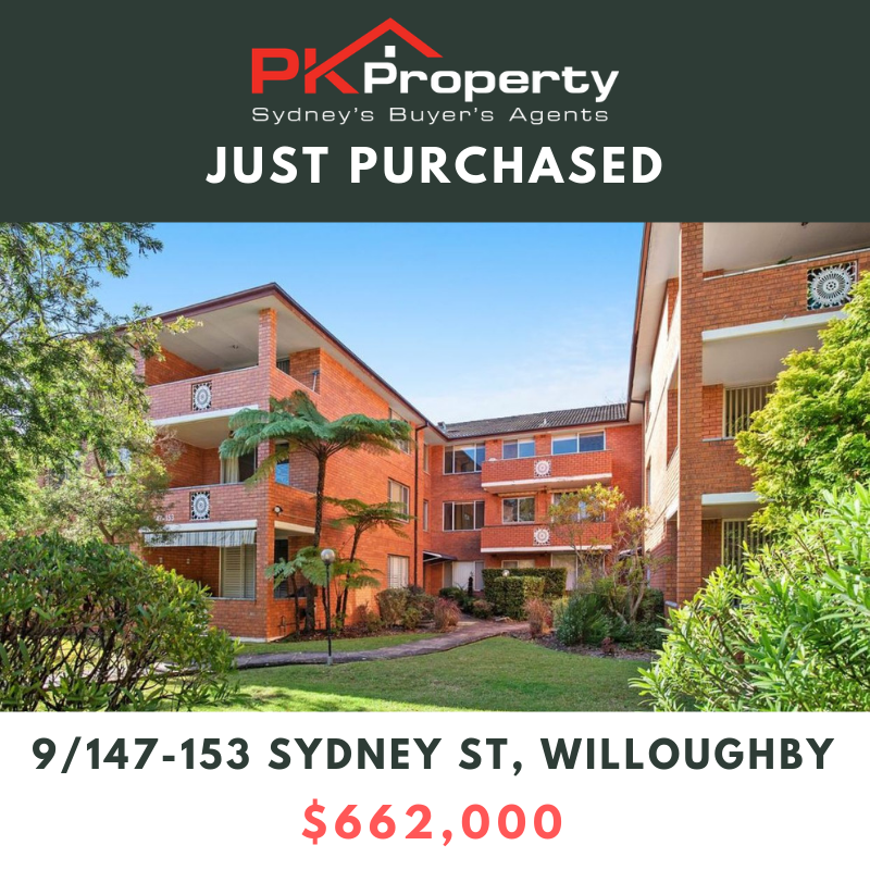 Image for post PK Property Just Purchased 9/147-153 Sydney Street, Willoughby!