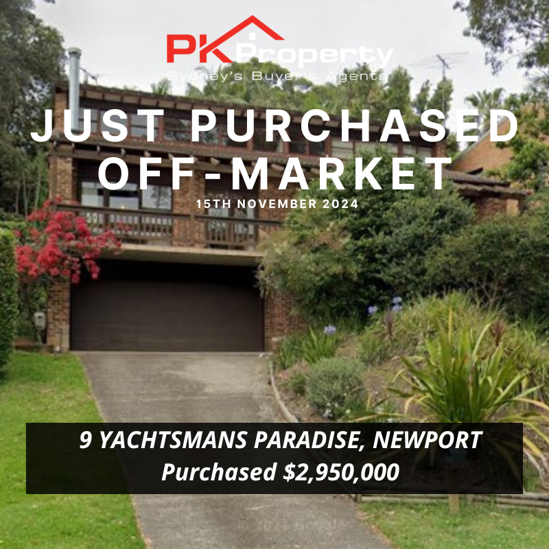 Image for post PK Property Just Purchased 9 Yachtsmans Paradise, Newport! 