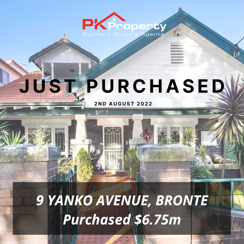 Image for post PK Property Just Purchased 9 Yanko Avenue, Bronte! 