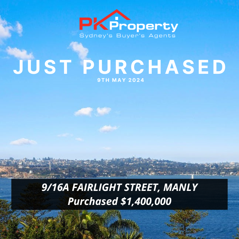 Image for post PK Property Just Purchased 9/16A Fairlight Street, Manly! 