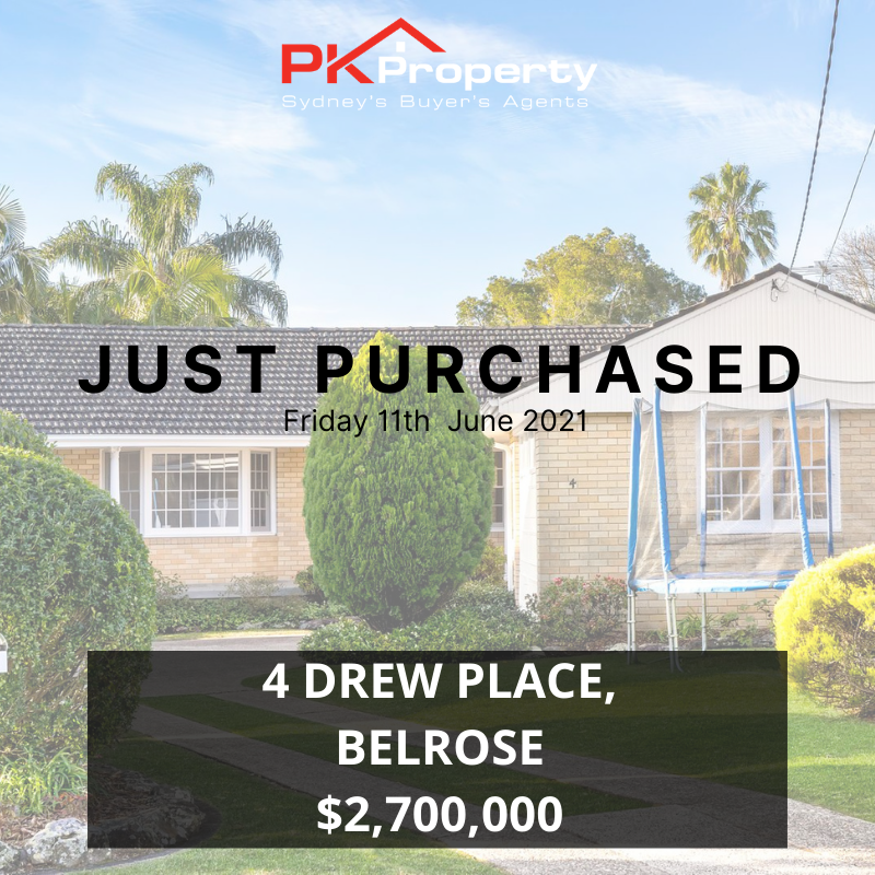 Image for post PK Property Just Purchased 4 Drew Place, Belrose!