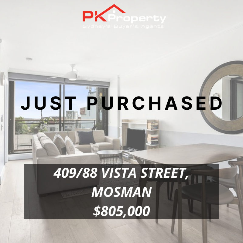 Image for post PK Property Just Purchased 409/88 Vista Street, Mosman