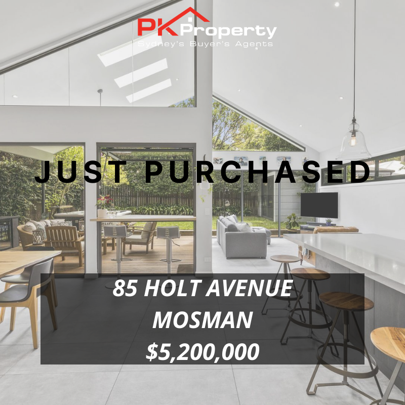 Image for post PK Property Just Purchased 85 Holt Avenue, Mosman